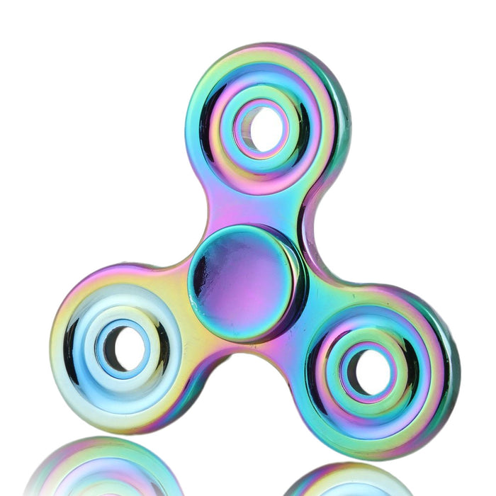 Desire Deluxe - Fidget Spinner Finger Multicolor Toy ADD, ADHD Anxiety Stress Relief
