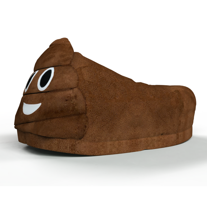 <transcy>Pantofole da interno peluche Poo Emoticon</transcy>