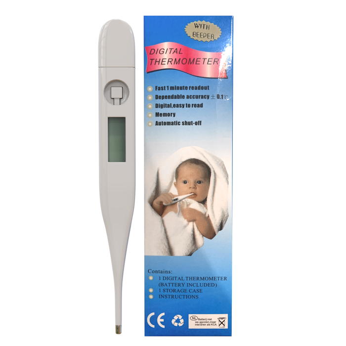 Thermometer for Adults and Kids Digital LCD Baby Body Thermometers for Mouth
