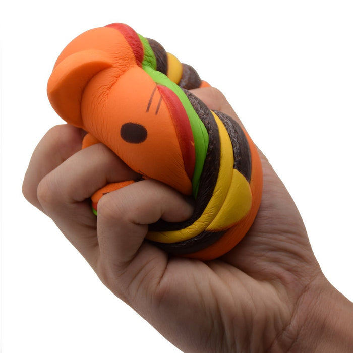 Desire Deluxe - Slow Rising Kawaii Jumbo Cat Burger Squishy