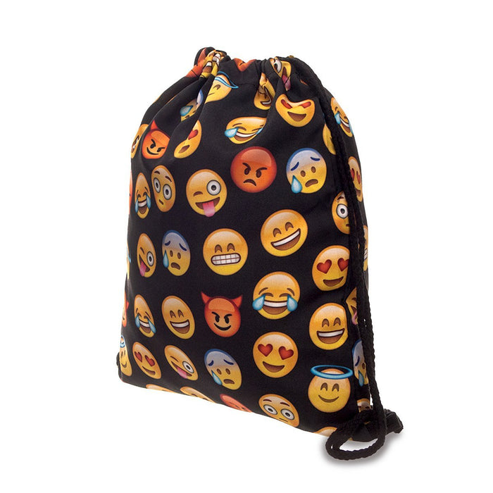 Desire Deluxe - Smiley Emoticon Unisex Drawstring Bag