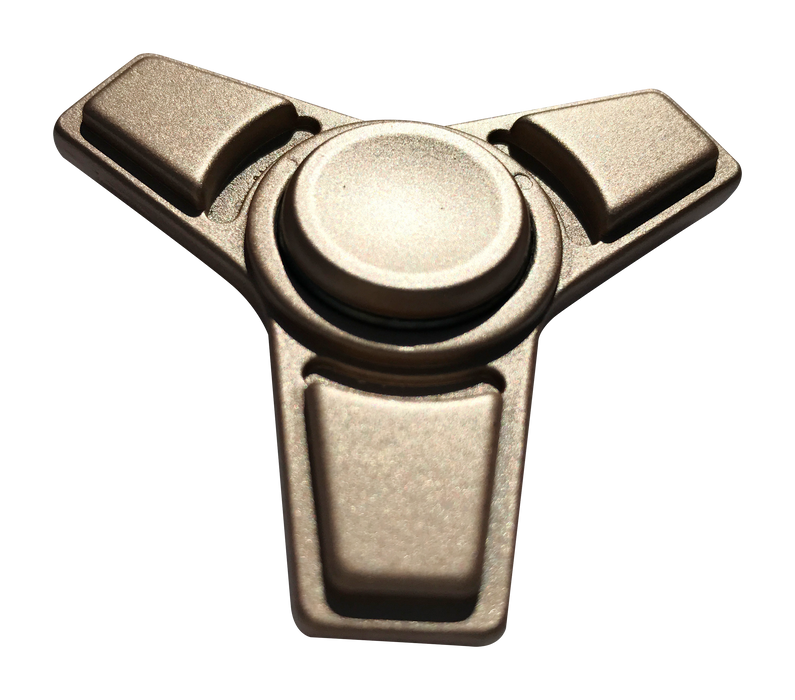 Desire Deluxe - Premium Durable Stainless Steel Bearing Three Fidget Hand Spinner