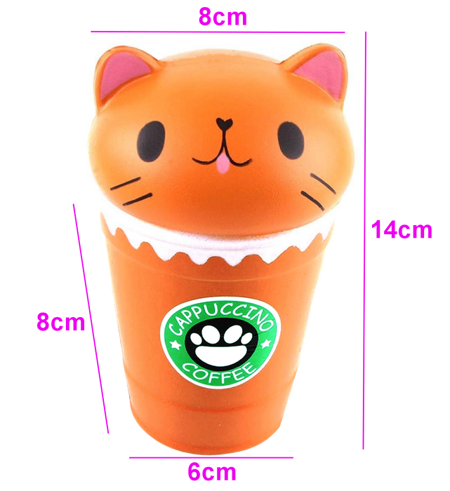 Desire Deluxe - Popcorn, Coffee Cat and Peach Squishes