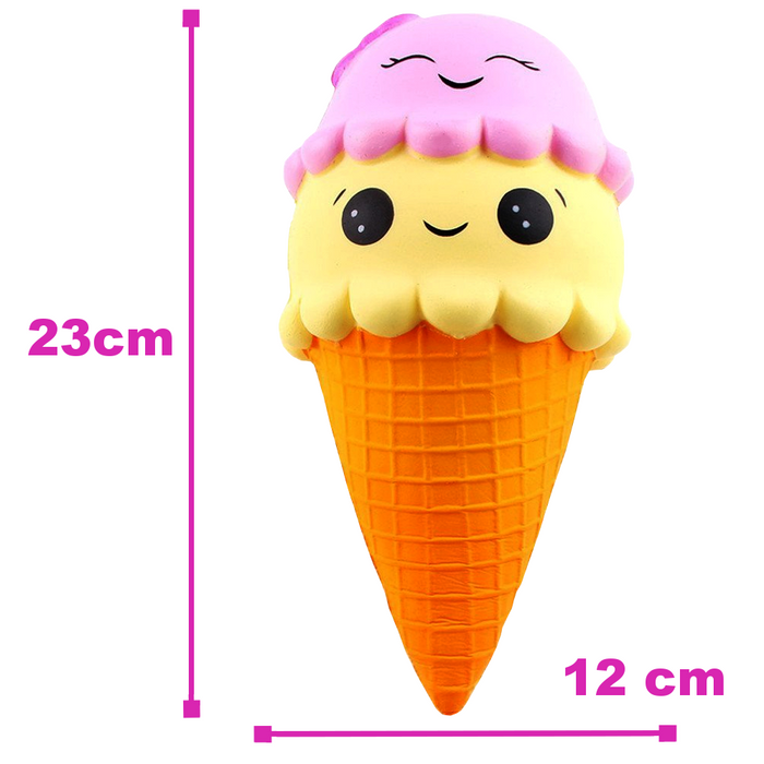 Desire Deluxe - Double Tone Slow Rising Kawaii Ice Cream Squishy