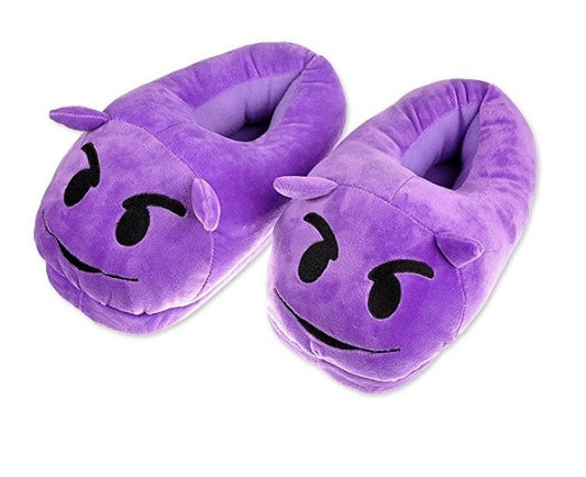 <transcy>Pantuflas de interior Devil Smiley</transcy>