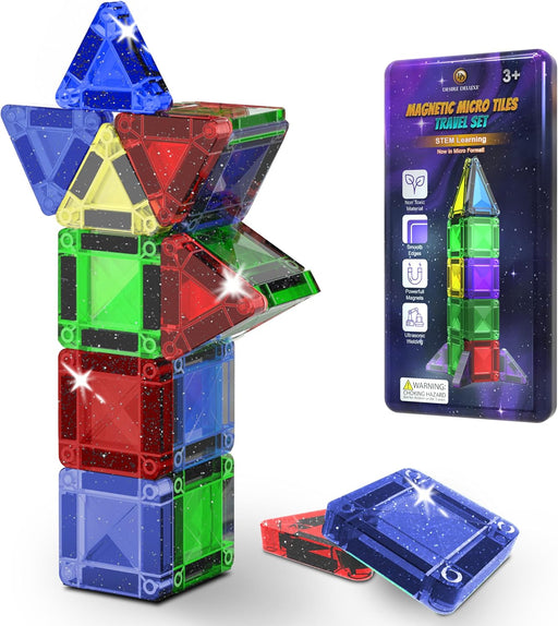 Desire Deluxe Lot de 57 blocs de construction magnétiques Montessori - Jouet pour enfants - Blocs de construction magnétiques pour garçons et filles - 3 4 5 6 7 8 ans Desire Deluxe Lot de 57 blocs de construction magnétiques Montessori - Jouet pour enfants - Blocs de construction magnétiques pour garçons et filles - 3 4 5 6 7 8 ans