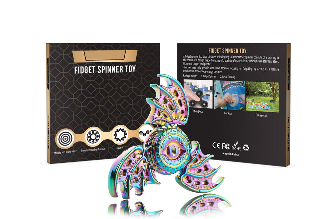 Desire Deluxe - Fidget Finger Spinner Game of Thrones Dragon Wings Hand Focus EDC Toys UK SELLER