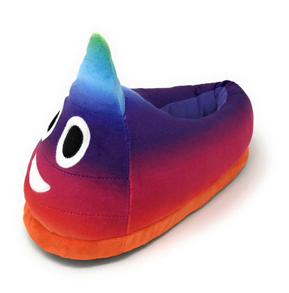 <transcy>Зимние плюшевые домашние тапочки Poop Smiley</transcy>