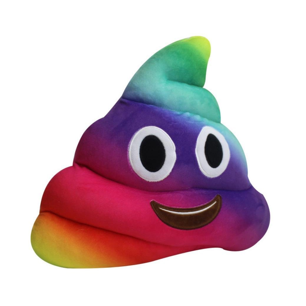Desire Deluxe - Pink Poop Smiley Emoticon Cushion