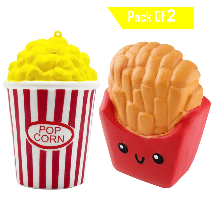 Desire Deluxe - Popcorn and Fries Pack Squishes