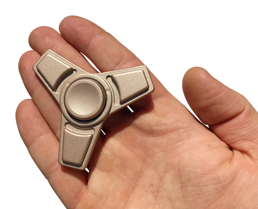 Desire Deluxe - Premium Durable Stainless Steel Bearing Three Fidget Hand Spinner