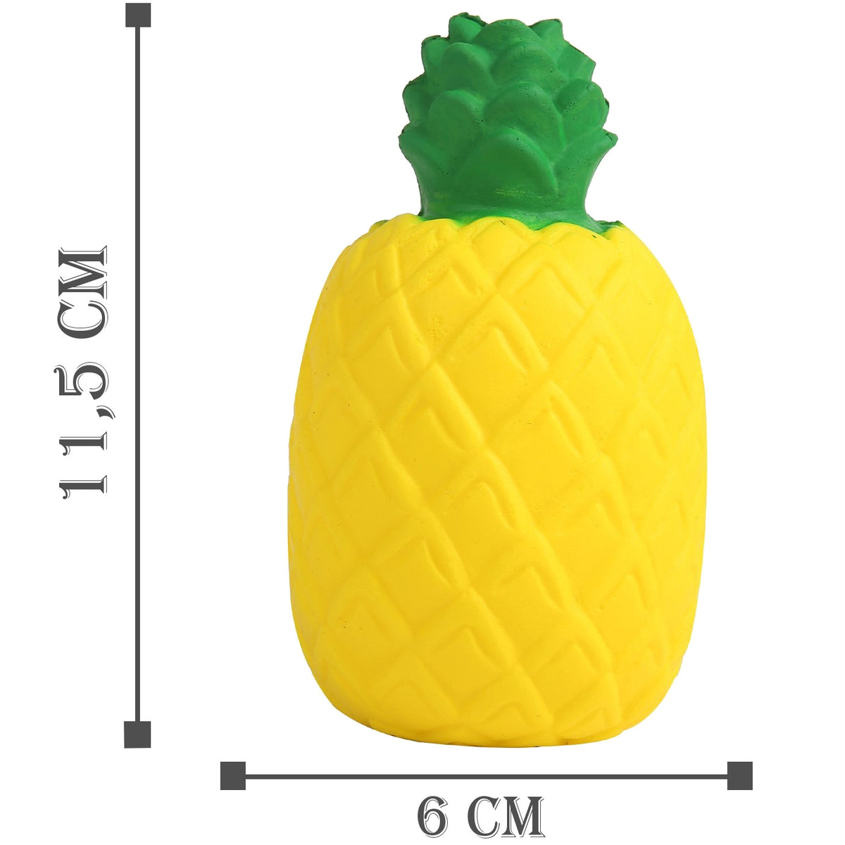 Desire Deluxe - Squishies Pack Slow Rising Squishy Toys Scented Squishy Squeeze Toy for Kids -Peach Banana Pineapple