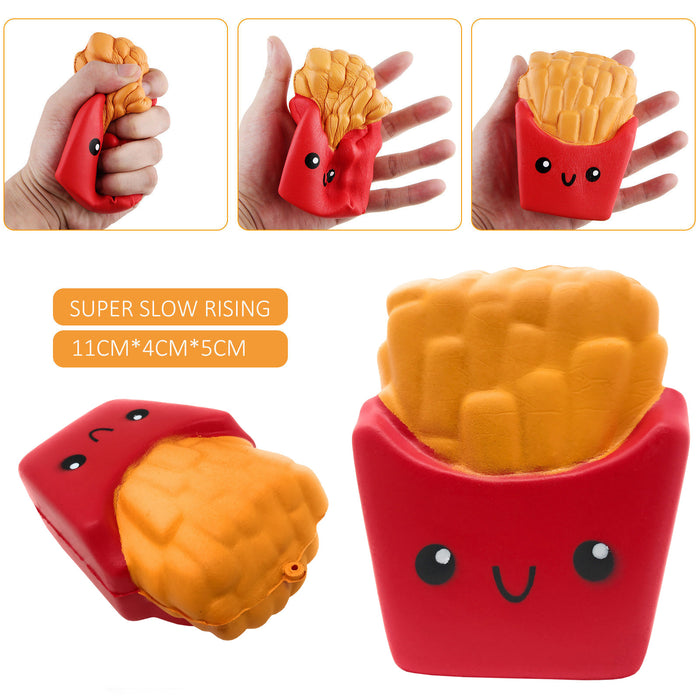 Desire Deluxe - Burger, Chips and PopCorn Pack Squishy Cushion