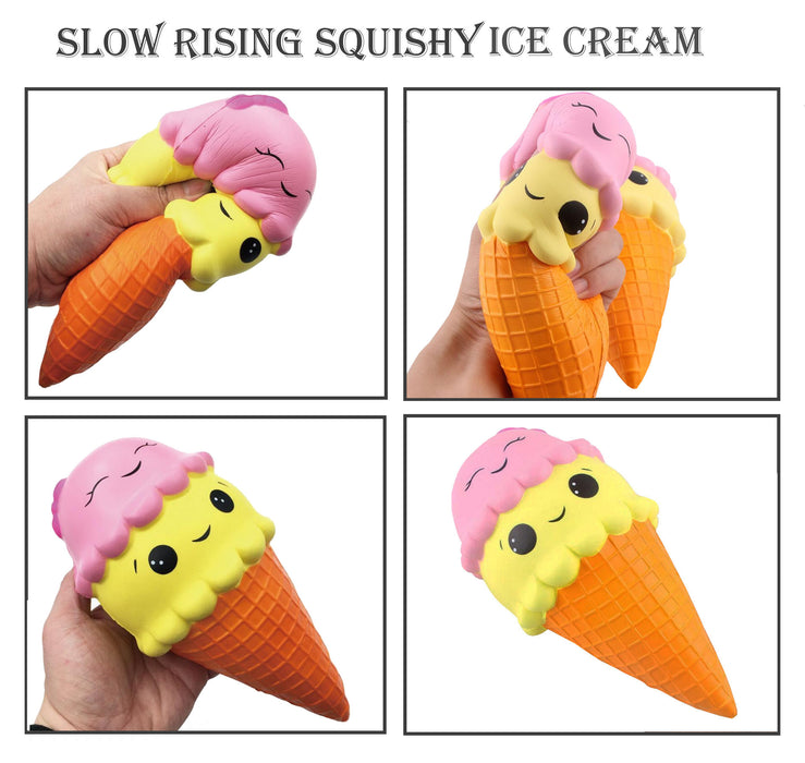 Desire Deluxe - Double Tone Slow Rising Kawaii Ice Cream Squishy