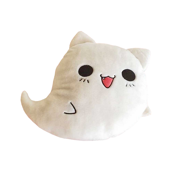 Desire Deluxe - Ghost Cat Stuffed Plush Soft Cushion